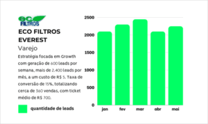 Leia mais sobre o artigo Case Eco Filtros Everest – Crescimento Escalável e Estratégia de Impacto no Varejo