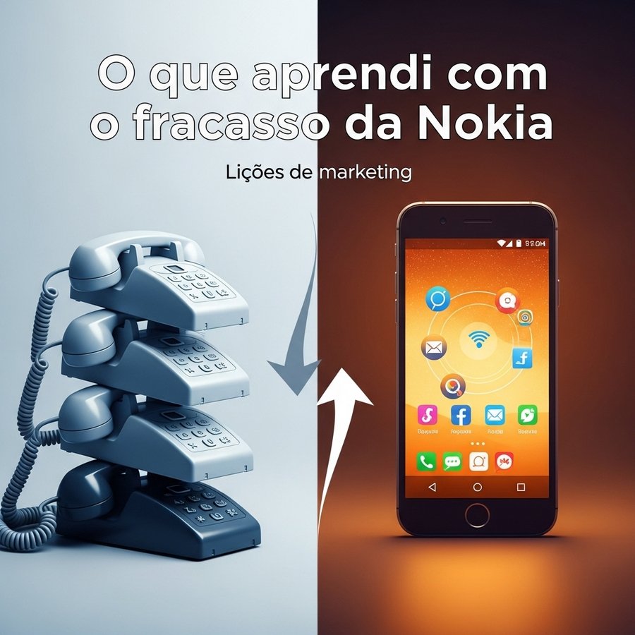 Leia mais sobre o artigo O que aprendi com o fracasso da Nokia que transformou minha visão de marketing