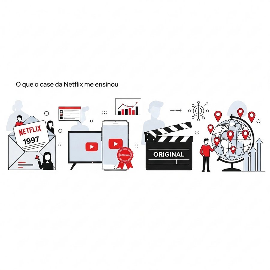 Leia mais sobre o artigo O que o case da Netflix me ensinou sobre adaptação e inovação contínua?