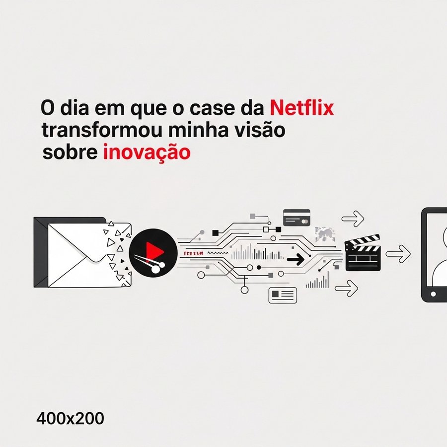 Leia mais sobre o artigo O dia em que o case da Netflix transformou minha visão sobre inovação