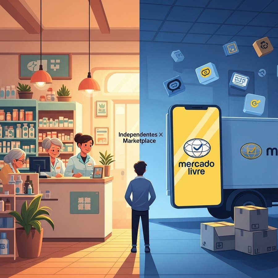 Leia mais sobre o artigo O que aprendi com o impacto do Mercado Livre nas farmácias independentes