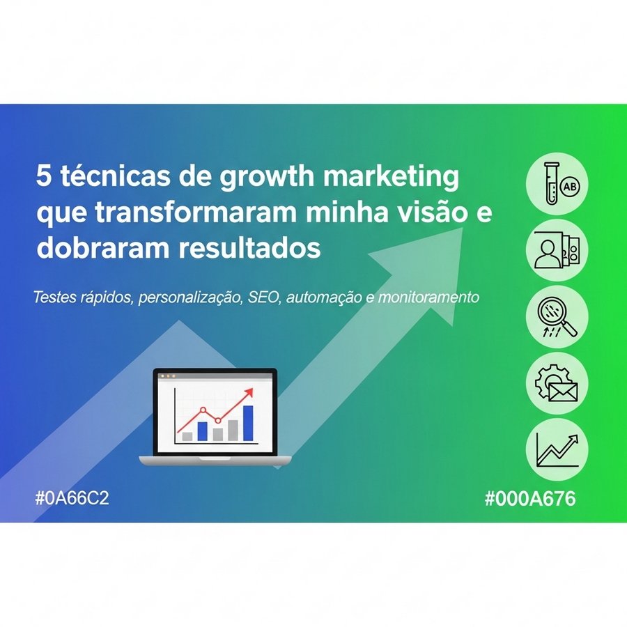 Leia mais sobre o artigo 5 técnicas de growth marketing que transformaram minha visão e dobraram resultados