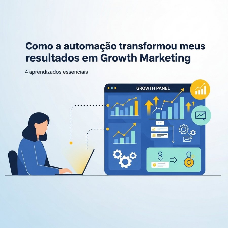 Leia mais sobre o artigo 4 aprendizados sobre automação que transformaram meus resultados em growth marketing