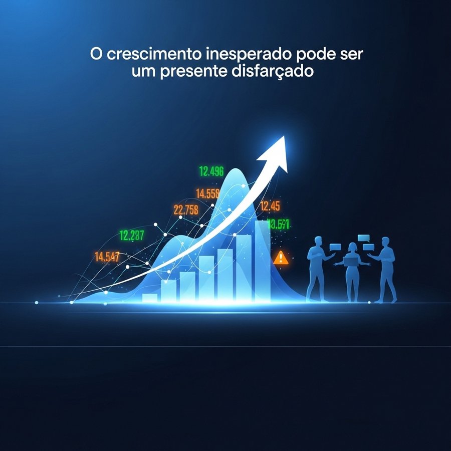 Leia mais sobre o artigo Liçães aprendidas com crescimento inesperado usando dados em tempo real